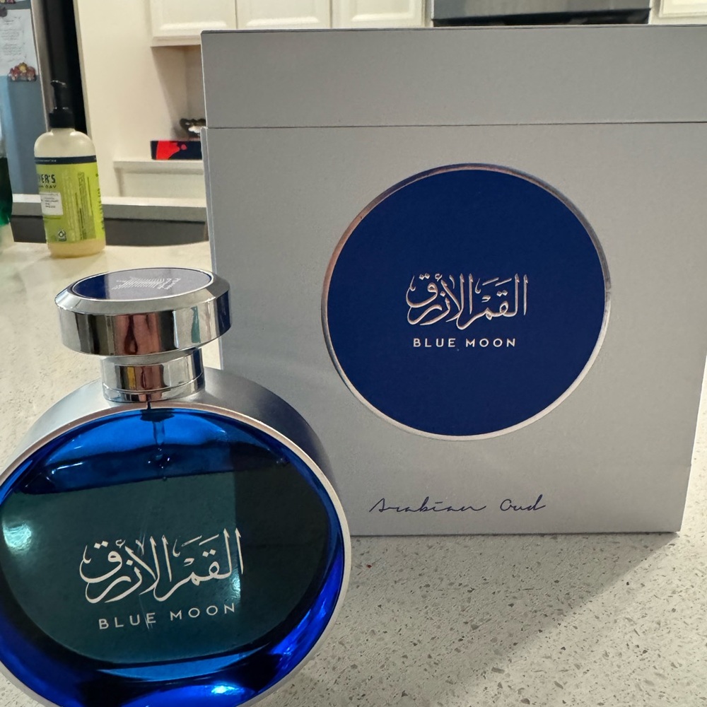 Arabian Oud Blue Moon Fragrance for Men - Blue